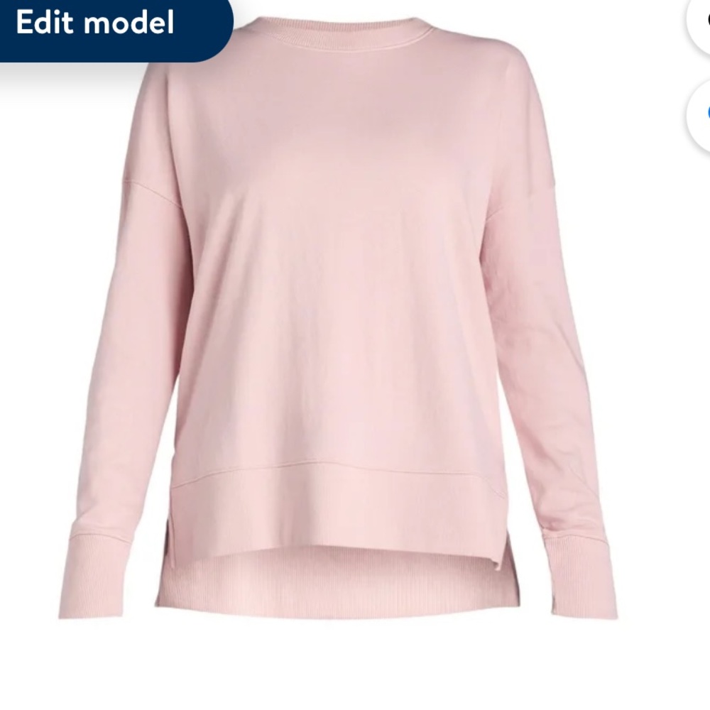 Time and Tru size S pink sweater